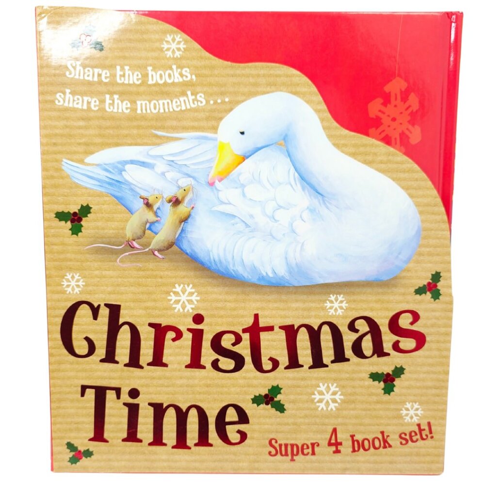 Tiger Tales Children's "Christmas Time" Picture Book Set of 4